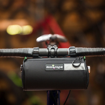 Miss Grape Handlebar bag Moon Commuting Black