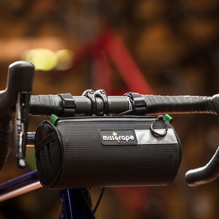 Miss Grape Handlebar bag Moon Commuting Black