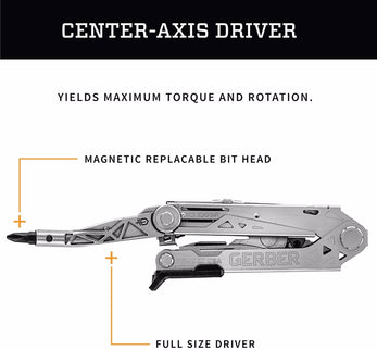 GERBER Center Drive PLUS Leather Sheath, Box