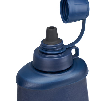 LifeStraw Peak Series Collapsible Squeeze Bottle 650ml Mountain Blue