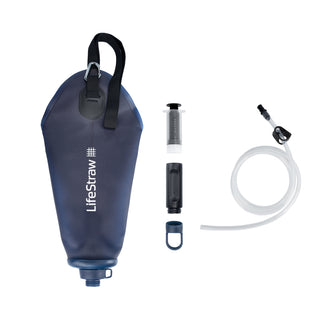 LifeStraw Peak Series Compact Gravity Water Filter System 3L Mountain Blue