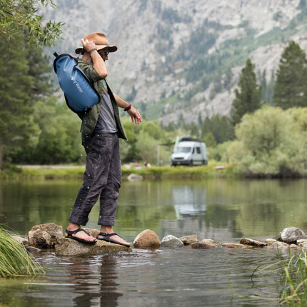 LifeStraw Peak Series Large Capacity Gravity Water Filter System 8L + 8L Dark Gray