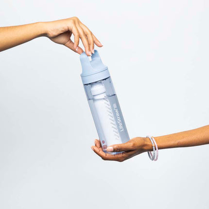 LifeStraw Go 2.0 Water Filter Bottle - 650 ml -  Icelandic Blue