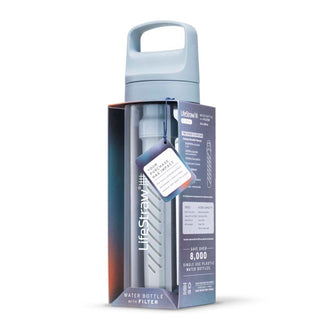 LifeStraw Go 2.0 Water Filter Bottle - 650 ml -  Icelandic Blue
