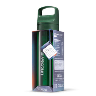 LifeStraw Go 2.0 Water Filter Bottle - 650 ml - Terrace Green