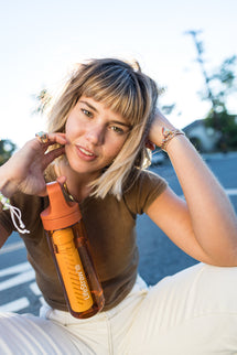 LifeStraw Go 2.0 Water Filter Bottle - 650 ml - Kyoto Orange