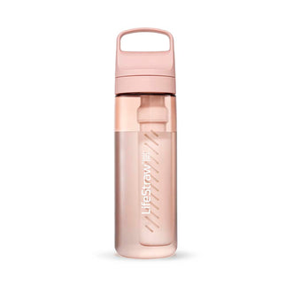 LifeStraw Go 2.0 Water Filter Bottle - 650 ml - Cherry Blossom Pink