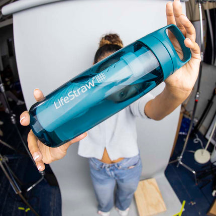 LifeStraw Go 2.0 Water Filter Bottle - 650 ml -  Laguna Teal