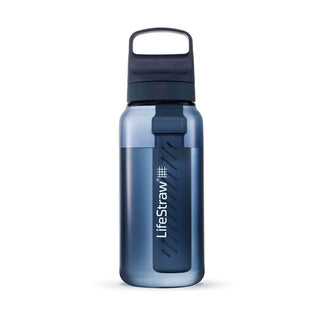 LifeStraw Go 2.0 Water Filter Bottle - 1L -  Aegean Sea Blue