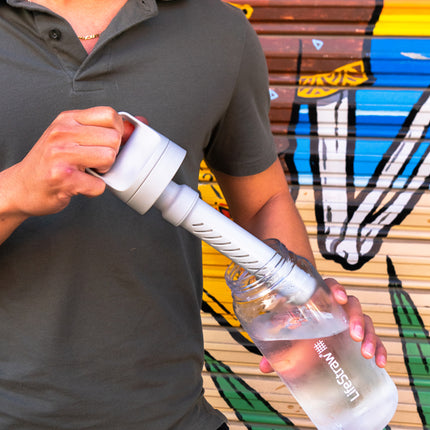 LifeStraw Go 2.0 Water Filter Bottle -  1L - Clear