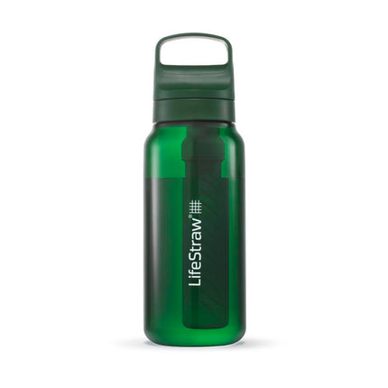 LifeStraw Go 2.0 Water Filter Bottle - 1L -Terrace Green