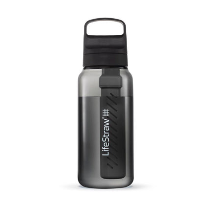 LifeStraw Go 2.0 Water Filter Bottle - 1L- Nordic Noir