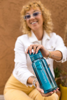 LifeStraw Go 2.0 Water Filter Bottle - 1L- Laguna Teal