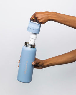 LifeStraw Go 2.0 Stainless Steel Water Filter Bottle - 700 ml - Icelandic Blue