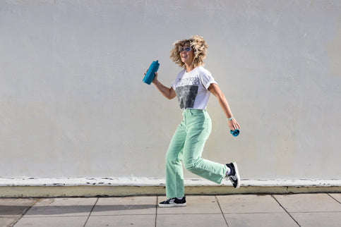 LifeStraw Go 2.0 Stainless Steel Water Filter Bottle - 700 ml - Laguna Teal