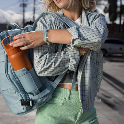 LifeStraw Go 2.0 Stainless Steel Water Filter Bottle - 1L - Kyoto Orange-