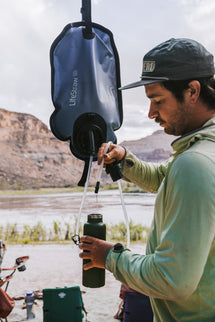 LifeStraw Peak Series Gravity Water Purifier System  8L - Blue