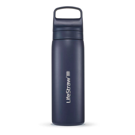 LifeStraw Go 2.0 Stainless Steel Water Filter Bottle - 500 ml - Aegean Sea Blue