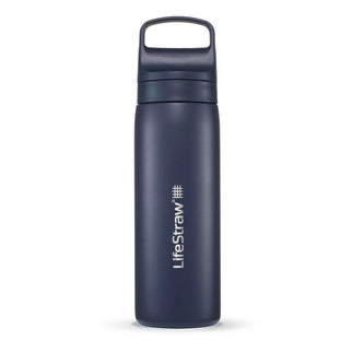 LifeStraw Go 2.0 Stainless Steel Water Filter Bottle - 500 ml - Aegean Sea Blue