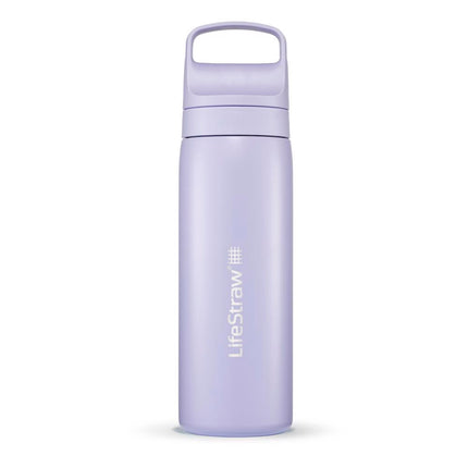 LifeStraw Go 2.0 Stainless Steel Water Filter Bottle - 500 ml - Provence Purple