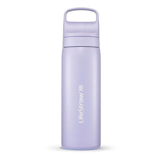 LifeStraw Go 2.0 Stainless Steel Water Filter Bottle - 500 ml - Provence Purple