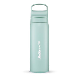 LifeStraw Go 2.0 Stainless Steel Water Filter Bottle - 500 ml - Seafoam