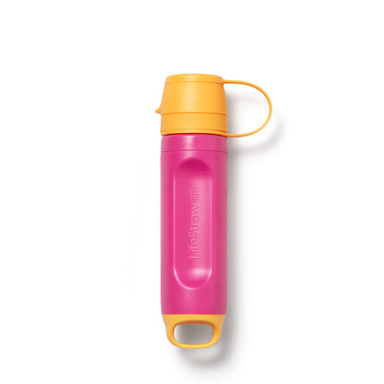 LifeStraw Peak Series Solo Personal Water Filter Straw, Pink Limonade - Waterfilter