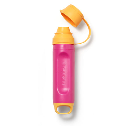 LifeStraw Peak Series Solo Personal Water Filter Straw, Pink Limonade - Waterfilter