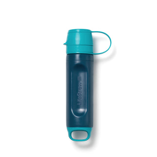 LifeStraw Peak Series Solo Personal Water Filter Straw, Blue Rasperry - Waterfilter