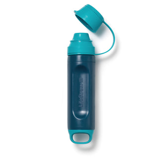 LifeStraw Peak Series Solo Personal Water Filter Straw, Blue Rasperry - Waterfilter
