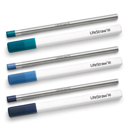 LifeStraw SIP 3pk with 3 Cases; Stormy, Laguna, Midnight; EN; Retail  - Waterfilter