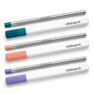 LifeStraw SIP 3pk with 3 Cases; Laguna, Apricot, Thistle; EN; Retail  - Waterfilter