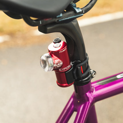 Exposure Blaze Mk3 - Rechargeable Rear light  - with DayBright, ReAKT & Peloton Mode