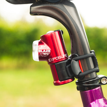 Exposure Aero Bar Silicone Band Light Mount