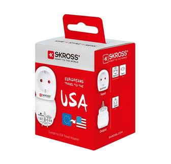 SKROSS Reisstekker Europa naar USA