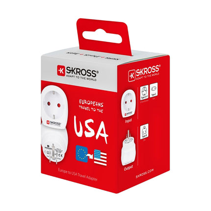 SKROSS Reisstekker Europa naar USA