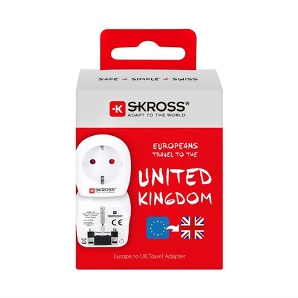 SKROSS Reisstekker Europa naar UK