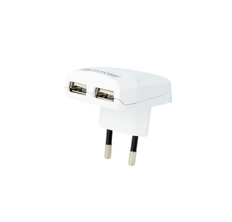 SKROSS Reisstekker Euro USB charger
