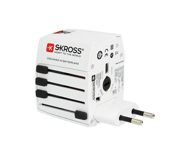 SKROSS Reisstekker World Adapter MUV USB