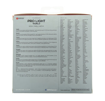 SKROSS Reisstekker Pro Light World adapter