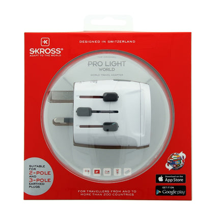 SKROSS Reisstekker Pro Light World adapter