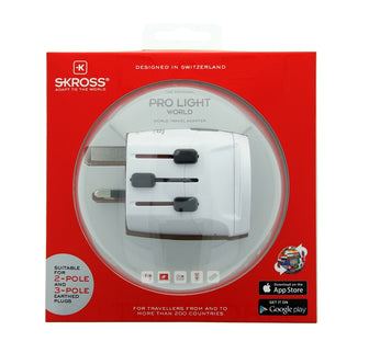 SKROSS Reisstekker Pro Light World adapter