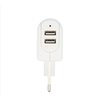 SKROSS Reisstekker Europa 2x USB (Side Connection)