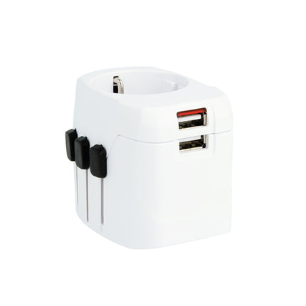 SKROSS Reisstekker Pro Light USB Europa naar Wereld