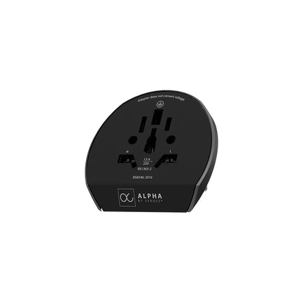 Skross ALPHA  World Travel Adapter with Ground Plugs 7.0 AMP - Reisstekker