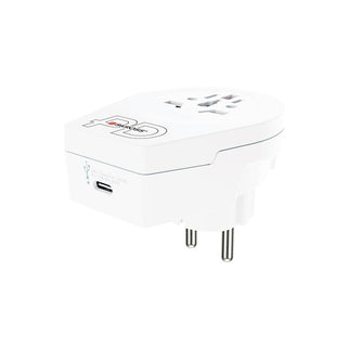 Skross WORLD TO EUROPE USB  C 20 WATTS PD  - Reisstekker