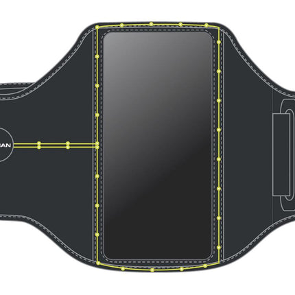 Nathan Laser Light 5K Phone Carrier RX Black/High Vis Yellow