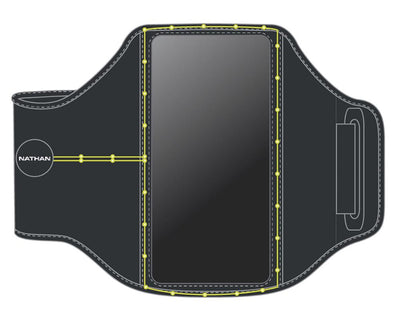 Nathan Laser Light 5K Phone Carrier RX Black/High Vis Yellow