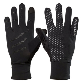 Nathan HyperNight Reflective Gloves Black/Geo Print M