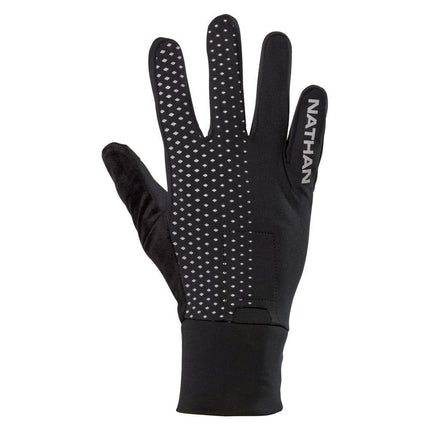Nathan HyperNight Reflective Gloves Black/Geo Print M